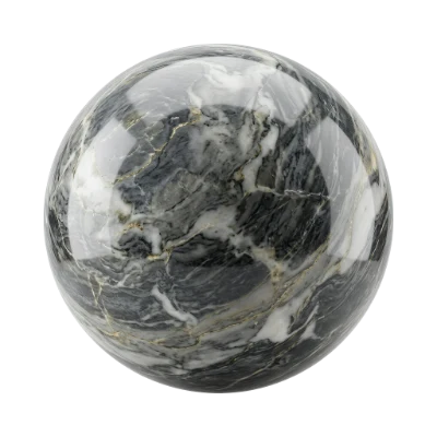 Polished Marble Sphere