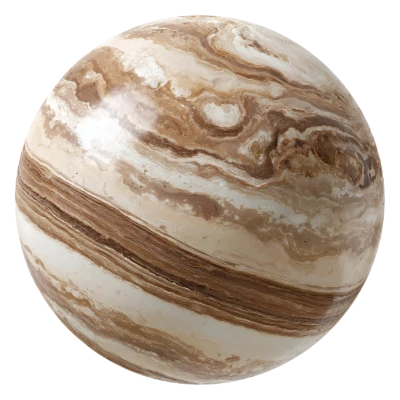Polished Marble Sphere