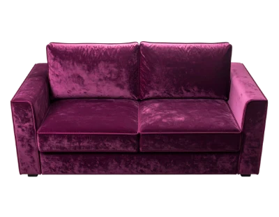 Purple Velvet Sofa