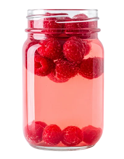 Raspberry Infused Water