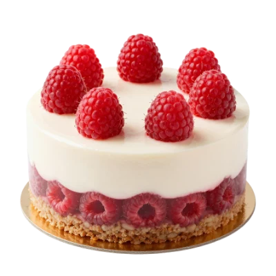 Raspberry Mousse Cake