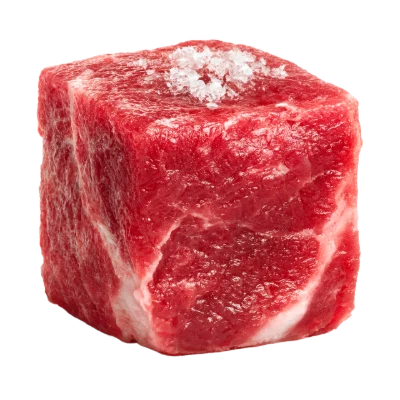 Raw Beef Cube