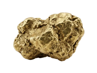Raw Gold Nugget