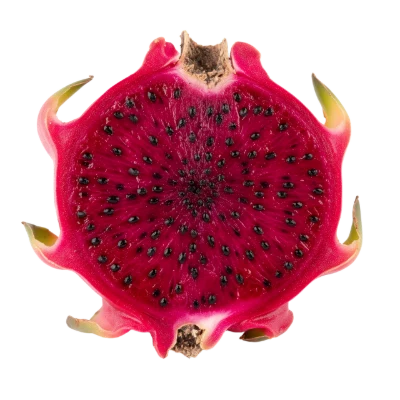 Red Dragon Fruit Half