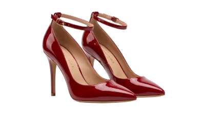 Red Patent Stiletto Heels