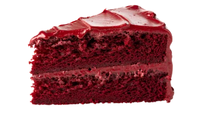 Red Velvet Cake Slice