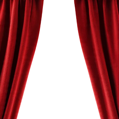 Red Velvet Curtains
