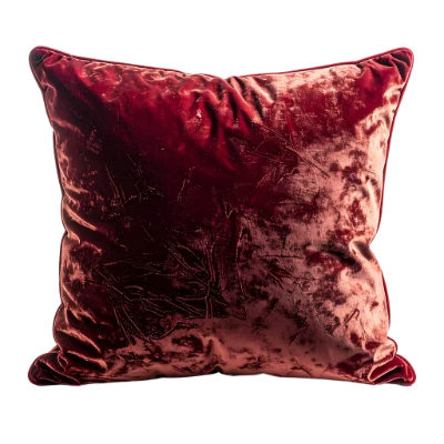 Red Velvet Throw Pillow