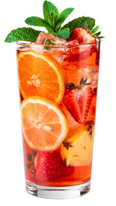 Refreshing Fruit Infused Cocktail
