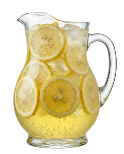 Refreshing Lemonade Glass Pitcher