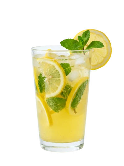 Refreshing Lemonade With Mint