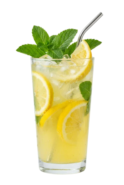 Refreshing Lemonade With Mint