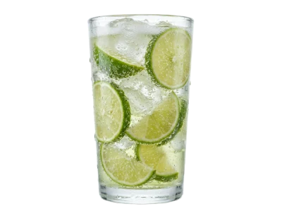 Refreshing Lime Soda Drink