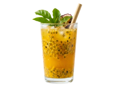 Refreshing Passion Fruit Juice