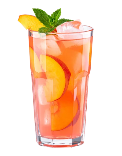 Refreshing Peach Iced Tea