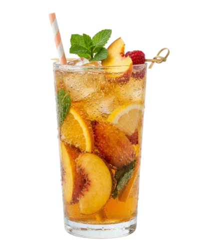 Refreshing Peach Iced Tea