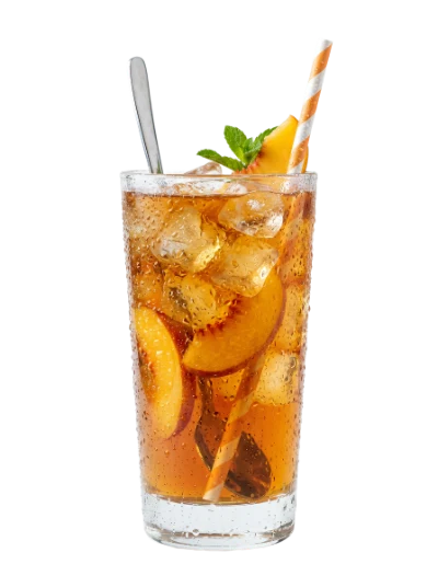 Refreshing Peach Iced Tea