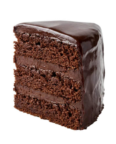 Rich Chocolate Cake Slice