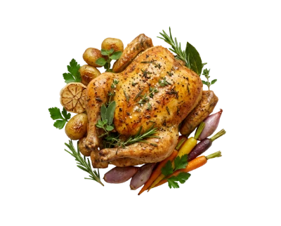 Roasted Chicken With Vegetables