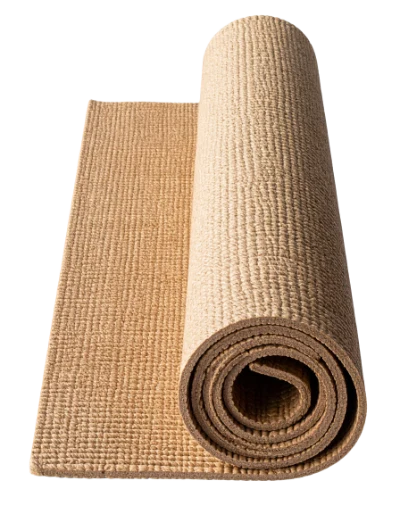 Rolled Yoga Mat