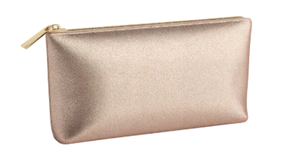 Rose Gold Cosmetic Bag