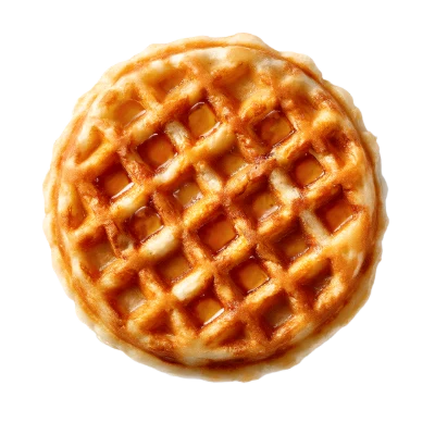 Round Belgian Waffle