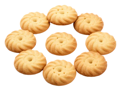 Round Butter Cookies