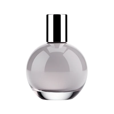 Round Glass Perfume Bottle