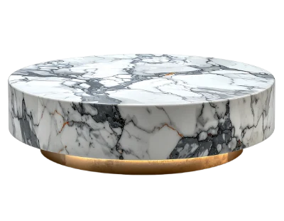Round Marble Coffee Table