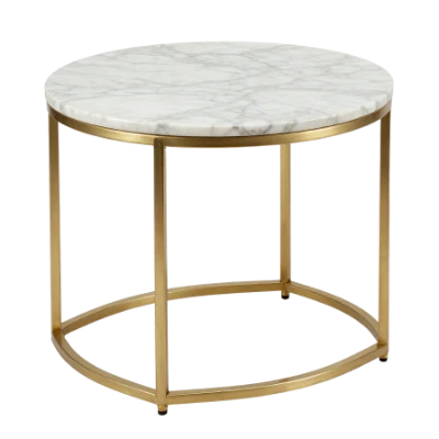 Round Marble Side Table