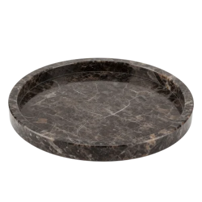 Round Marble Tray