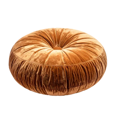 Round Velvet Floor Cushion