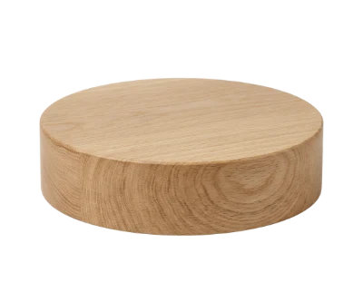 Round Wooden Display Stand