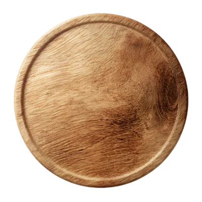 Round Wooden Serving Board