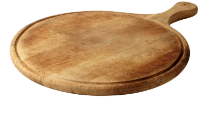 Round Wooden Serving Board