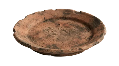Rustic Clay Plate