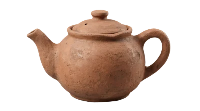 Rustic Clay Teapot