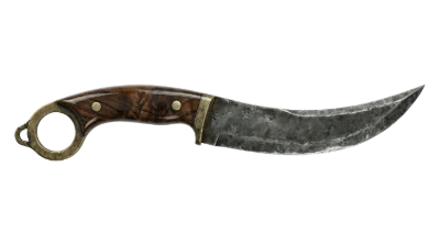 Rustic Karambit Knife