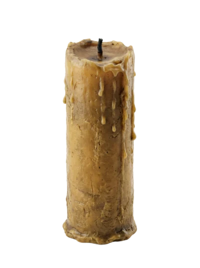 Rustic Wax Candle