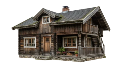 Rustic Wooden Cabin