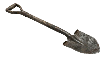 Rusty Metal Shovel