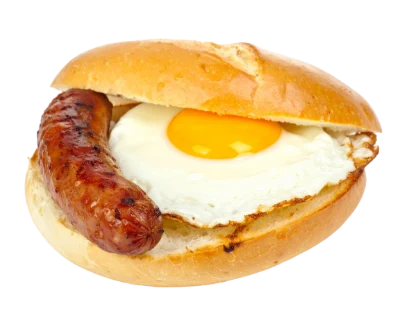 Sausage And Egg Sandwich
