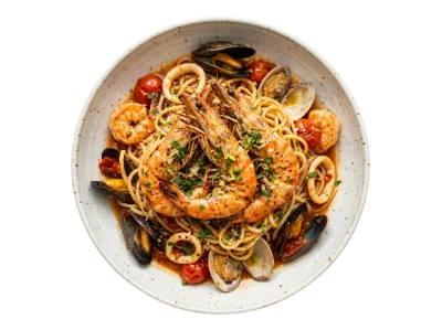 Seafood Pasta Dish
