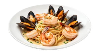 Seafood Pasta With Shrimp