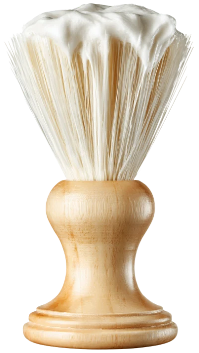 Shaving Brush With Foam