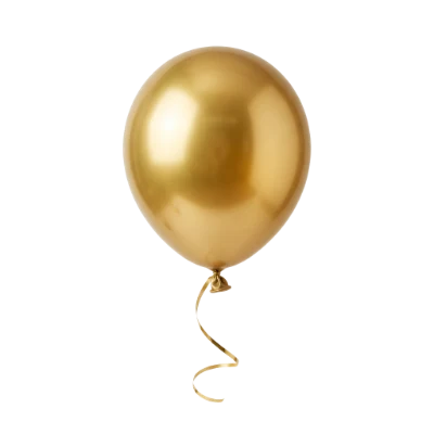 Shiny Gold Balloon