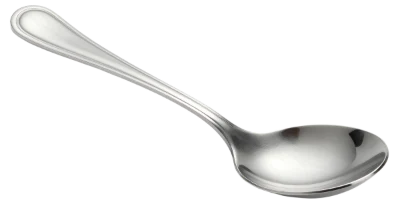Shiny Metal Teaspoon