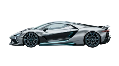 Silver Sports Car