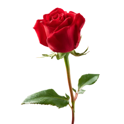 Single Red Rose