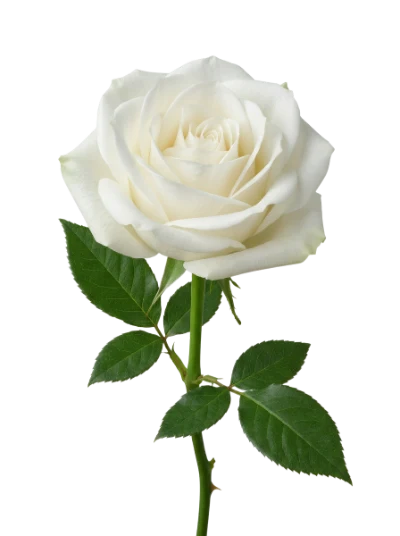 Single White Rose